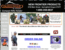 Tablet Screenshot of gunslingercorral.com